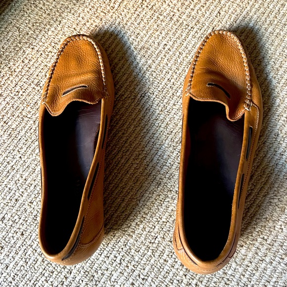 COLE HAAN Brown Leather Loafers, Size 9.5 — GUC - Picture 3 of 9
